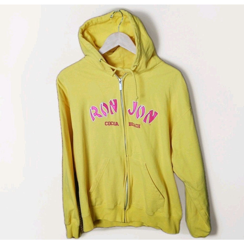 Ron Jon Surf Shop Mens Full Zip Hooded Sweatshirt Large